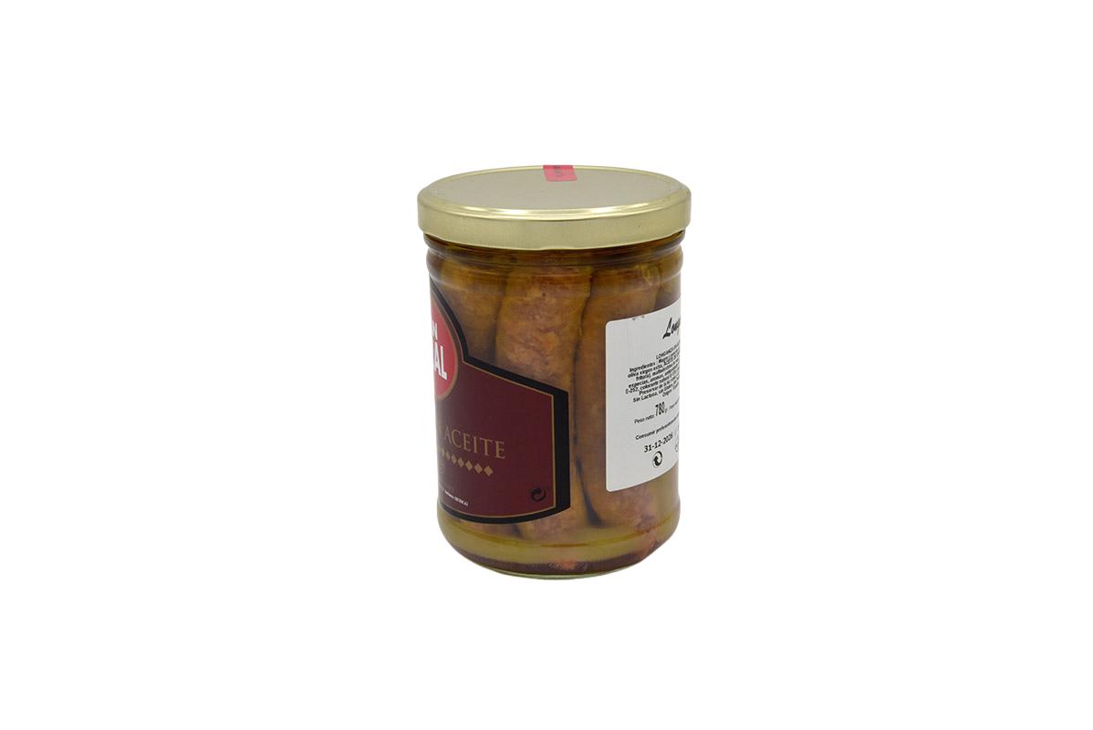 Longaniza adobada conservada en aceite 780 gr Julián Mairal - Imagen 4