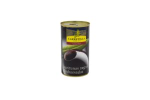 Aceituna negra deshuesadas 370 gr Carretilla