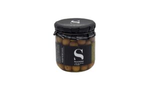 Aceituna arbequina 350 gr Serrano
