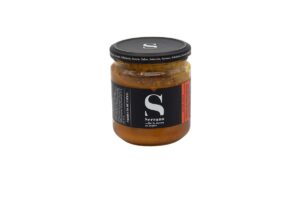Pimientos del piquillo rellenos de txangurro a la donostiarra frasco 300 gr  Serrano