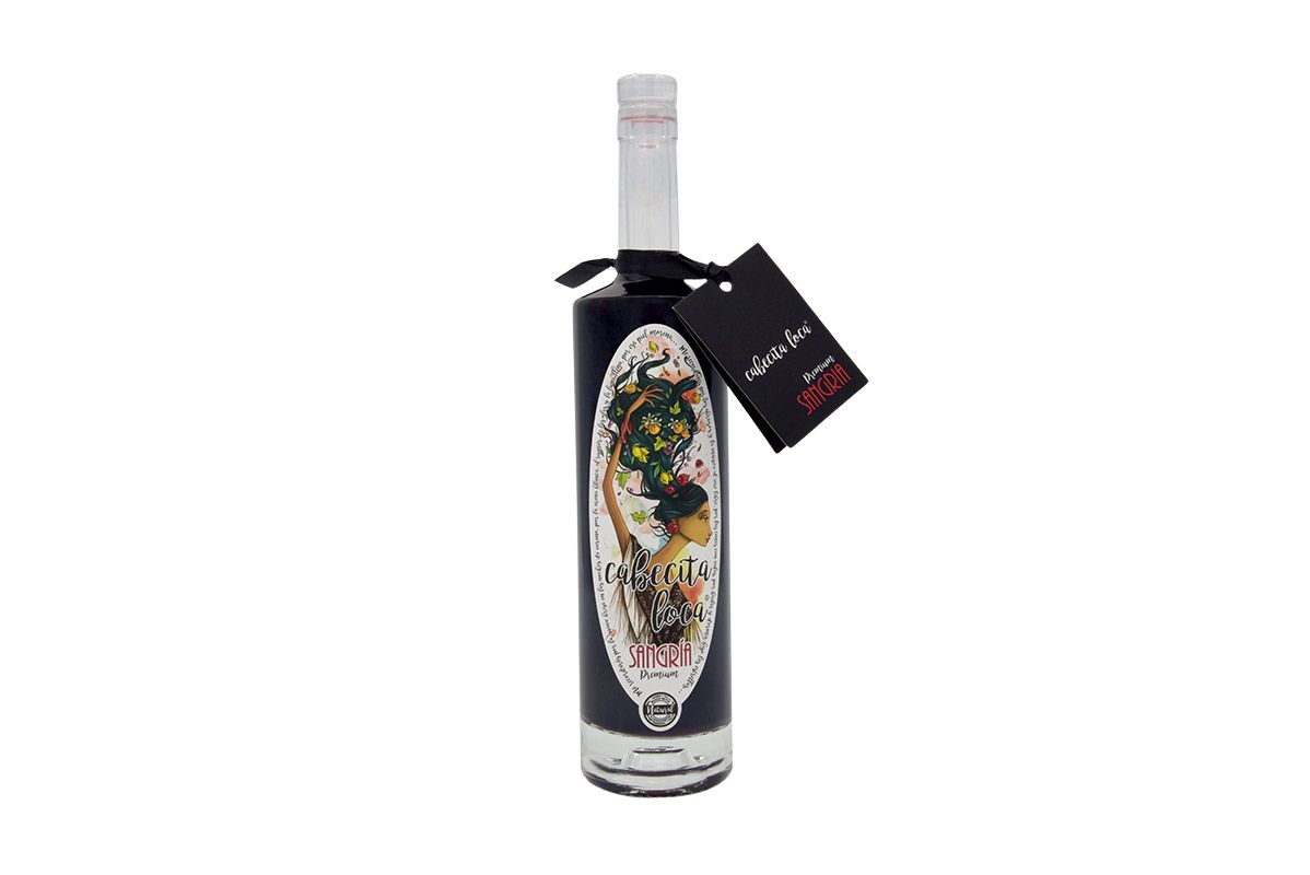 Sangría artesana Cabecita Loca 75cl