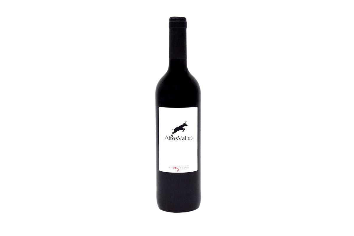 Vino tinto Altos Valles DOP Somontano 75cl