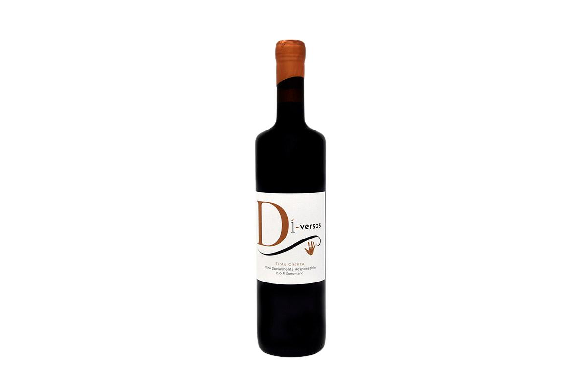 Vino tinto Di- Versos Crianza DOP Somontano 75cl