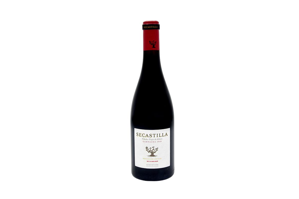 Vino tinto garnacha Secastilla DOP Somontano 75cl
