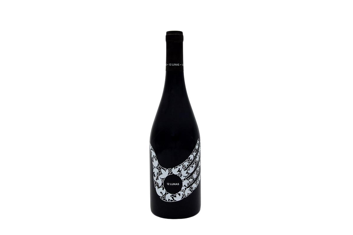 Vino tinto 12 Lunas DOP Somontano 75cl