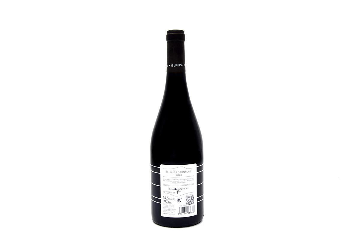 Vino tinto 12 Lunas DOP Somontano 75cl - Imagen 8