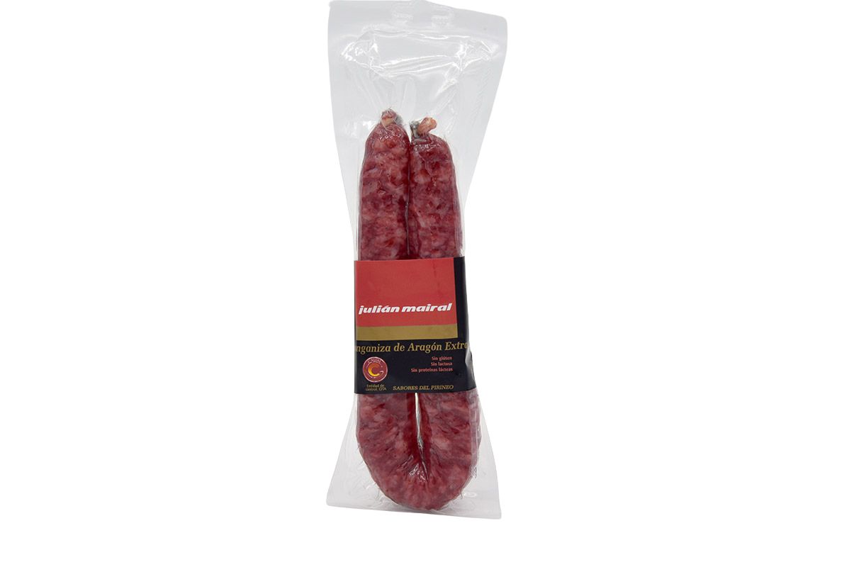 Longaniza de Aragón extra 250 gr Julián Mairal