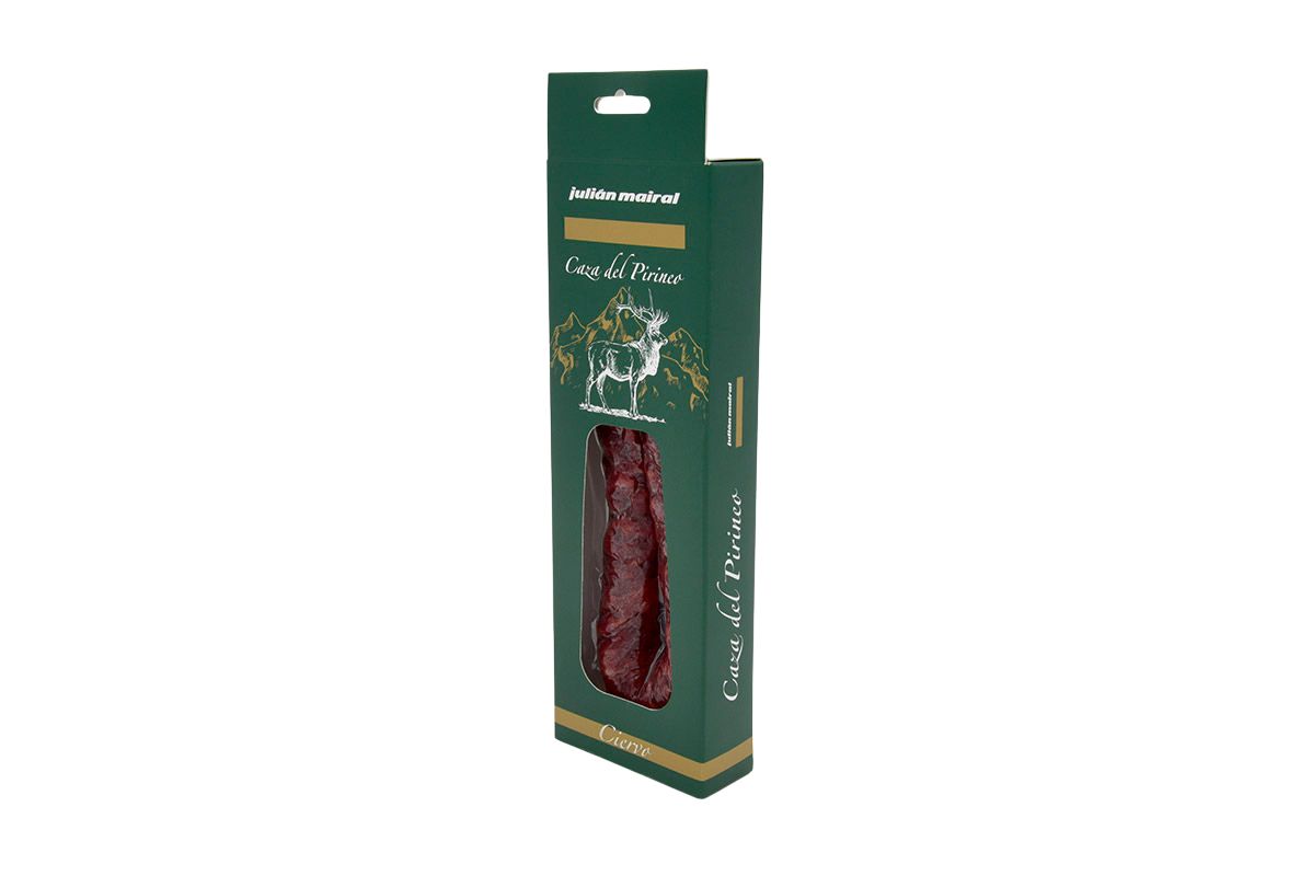 Longaniza de ciervo estuchada 250 gr Julián Mairal - Imagen 3