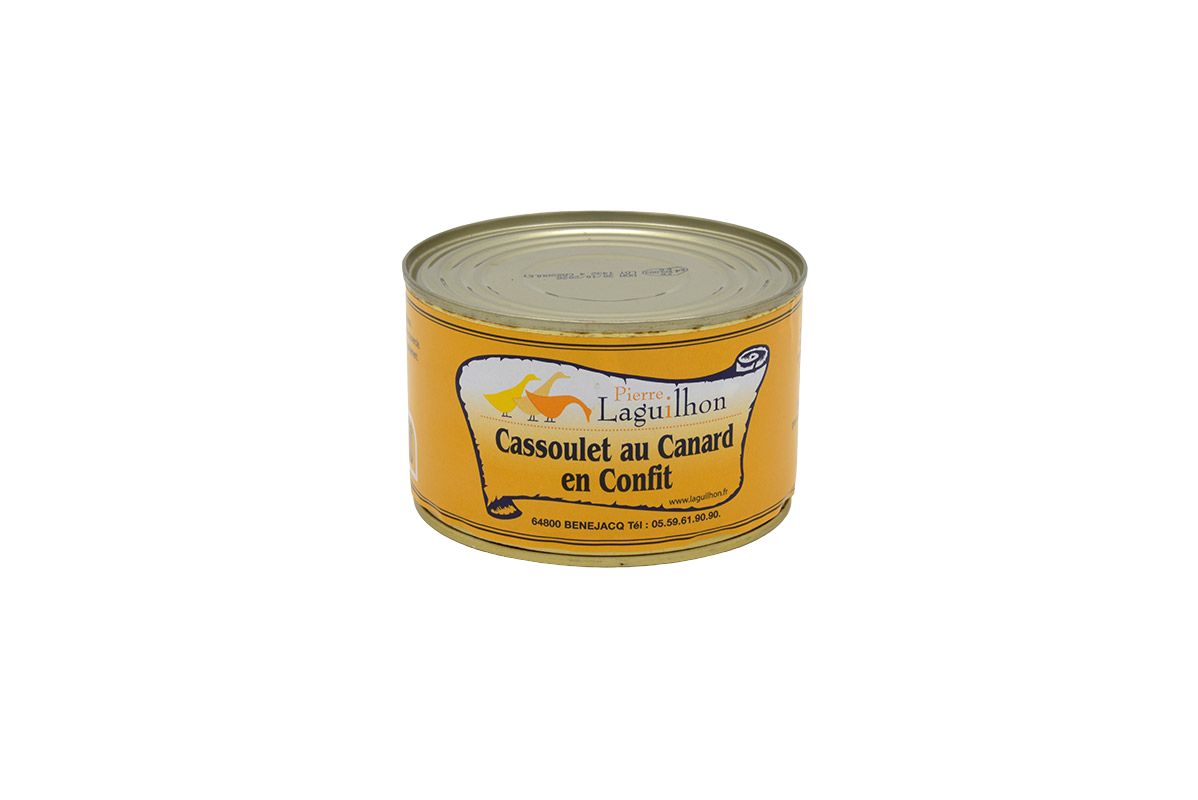 Cassoulet con confit de pato 440 gr Laguilhon