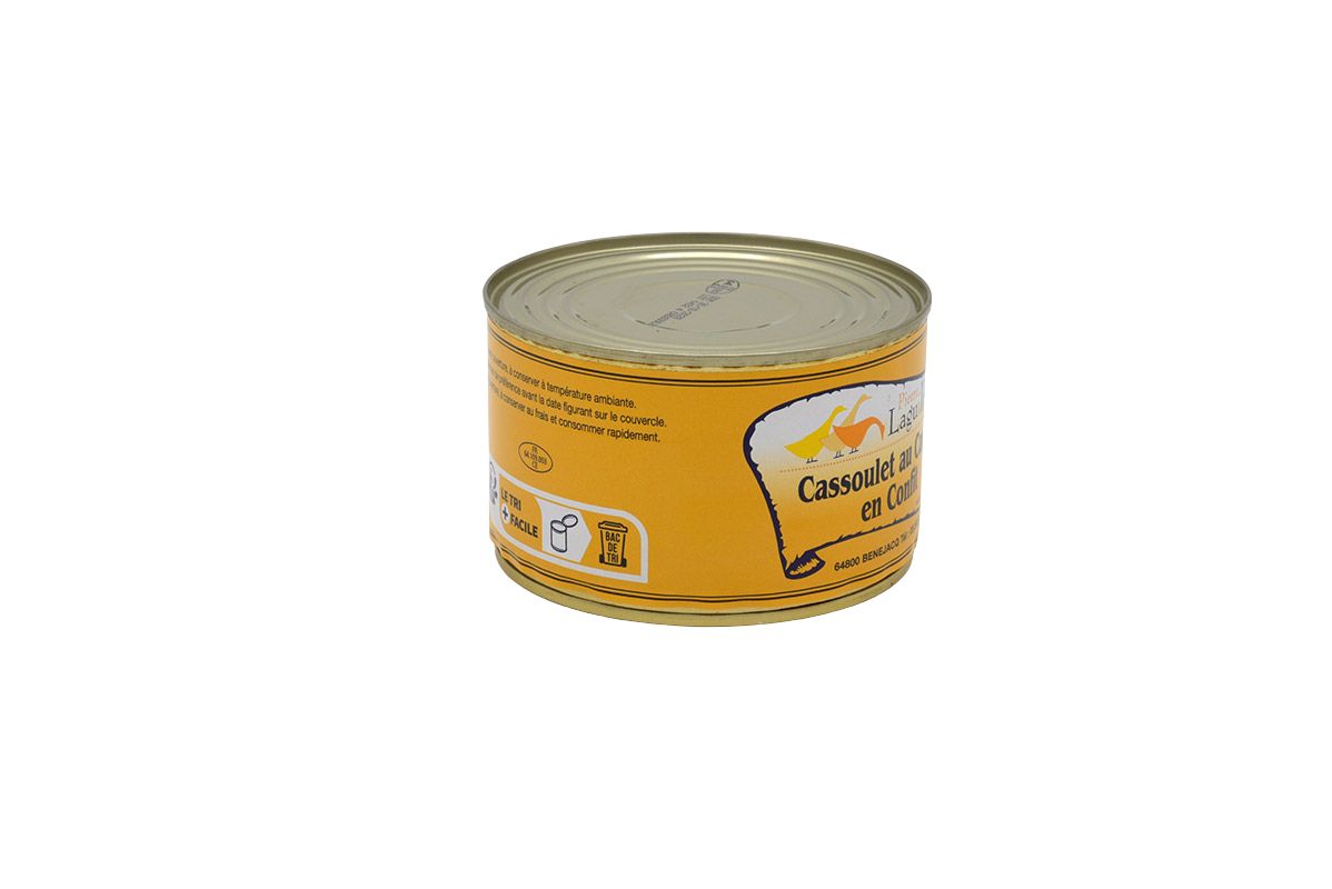 Cassoulet con confit de pato 440 gr Laguilhon - Imagen 6