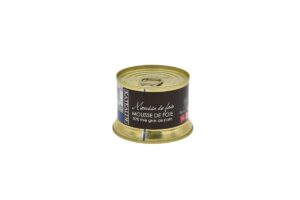 Mousse de foie 50% foie gras de pato 130 gr Katealde