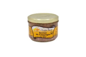 Paté de campaña con setas 180 gr Laguilhon