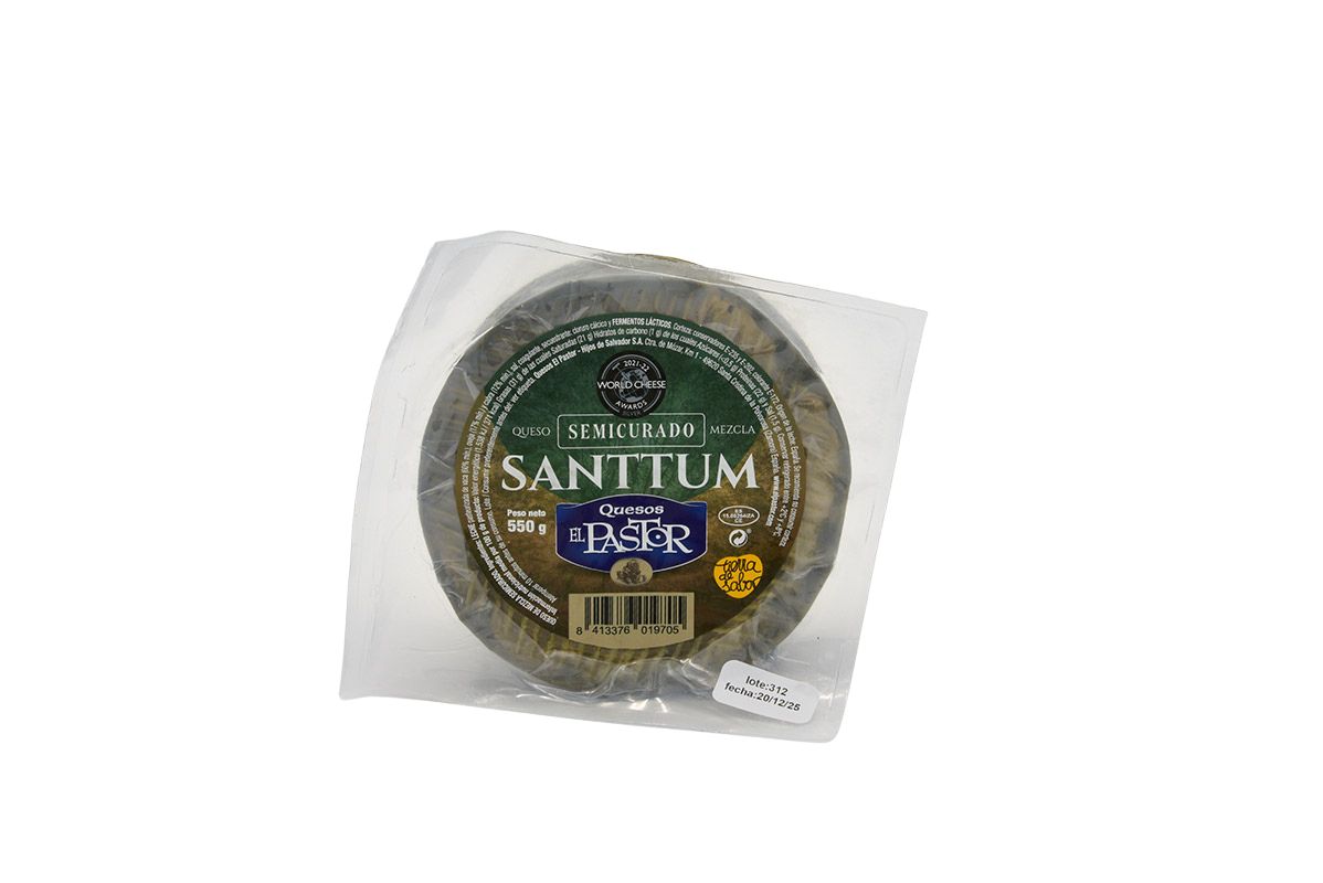 Queso mezcla semicurado Santtum  550 gr El Pastor