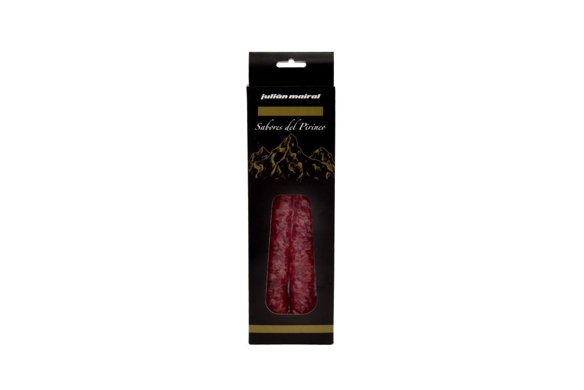 Longaniza de Aragón extra estuchada 250 gr Julian Mairal